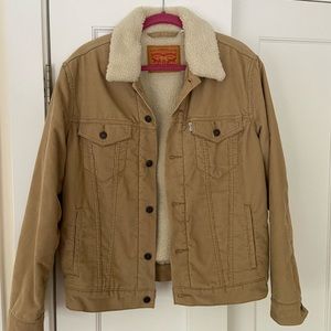 Levi’s Corduroy Sherpa Trucker Jacket